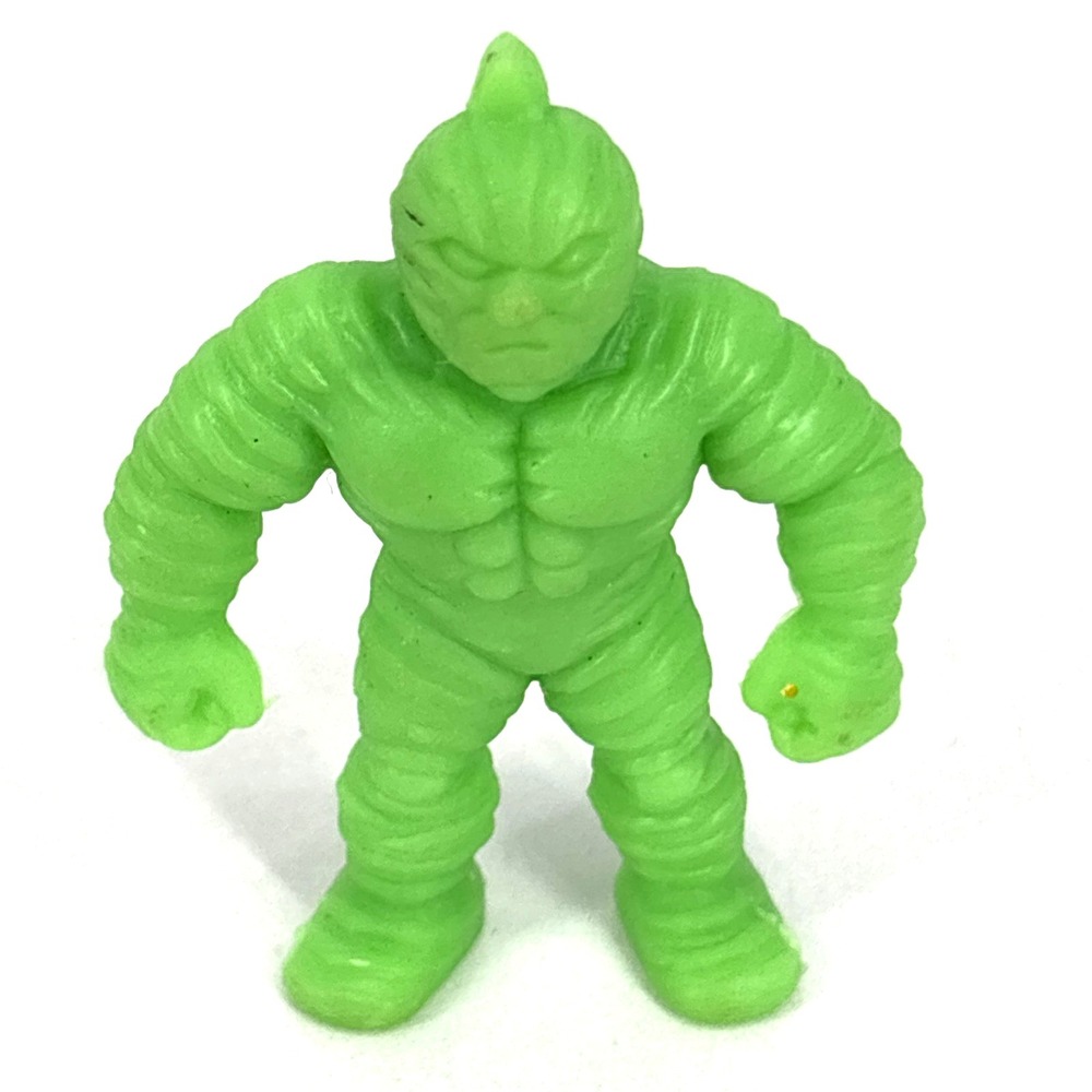 M.U.S.C.L.E. Figure Mattel 1985 Green #110 Kinnikuman Muscle Men